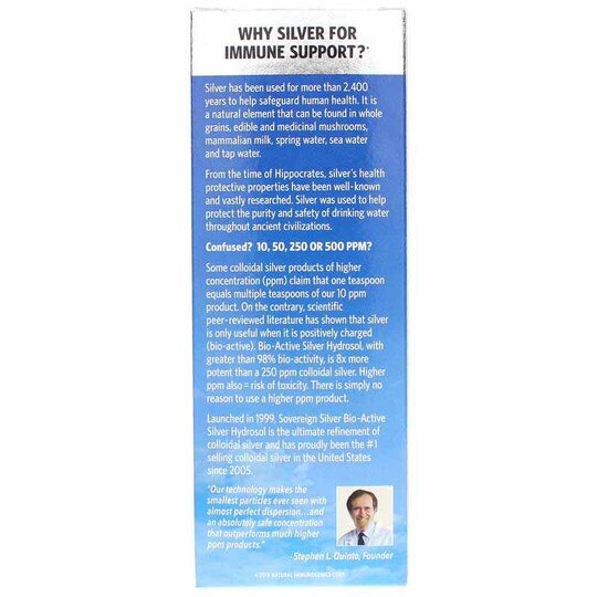 Bio-Active Silver Dropper, SVS